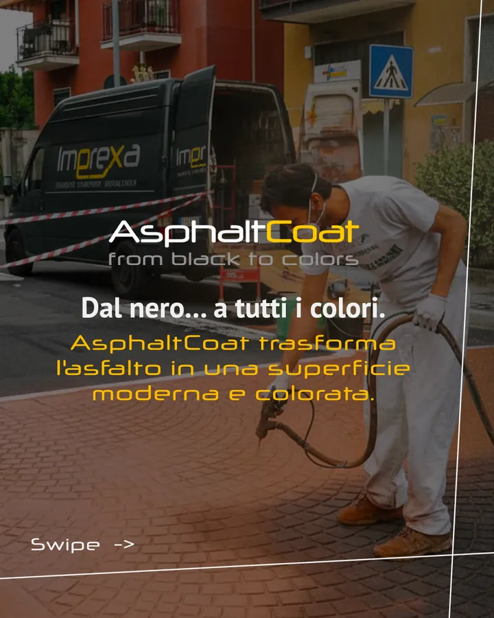 Post Instagram AsphaltCoat: Dal nero a tutti i colori