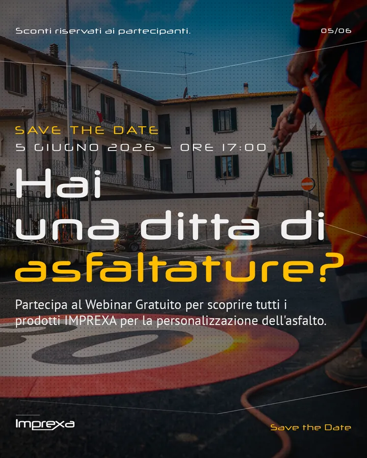 Post Instagram: webinar gratuito per ditte di asfaltature