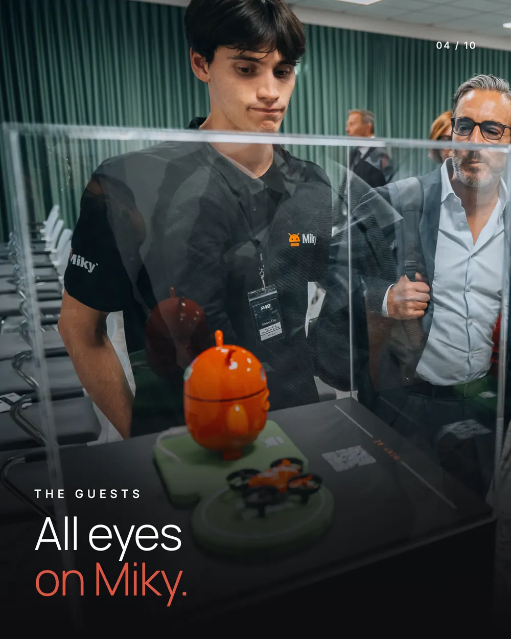 Post social: All eyes on Miky